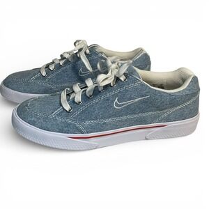 Nike GTS 97 Canvas Skateboarder Surf Shoes Blue Denim Men's 8 Women‎ 9.5 NEW